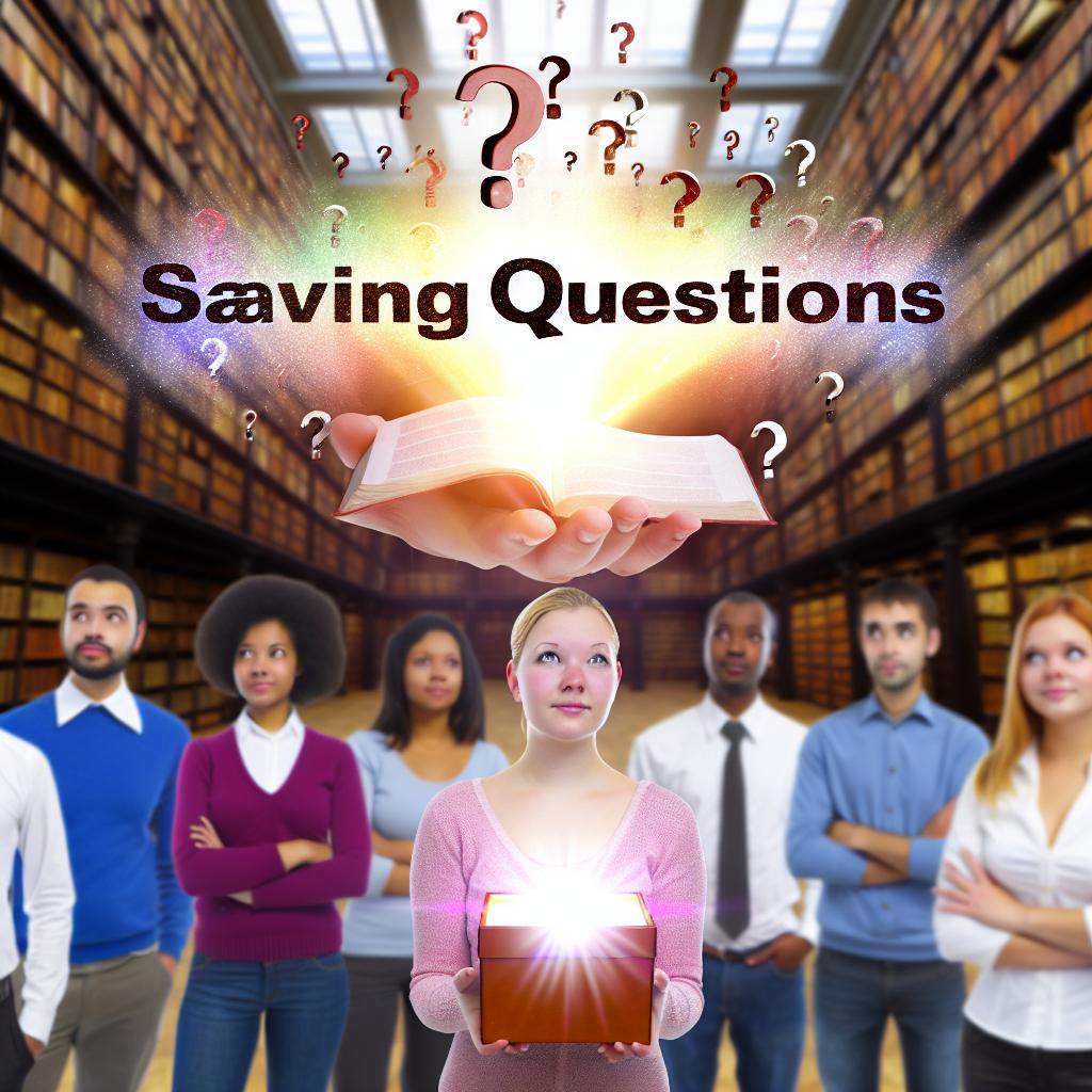 Saving Questions