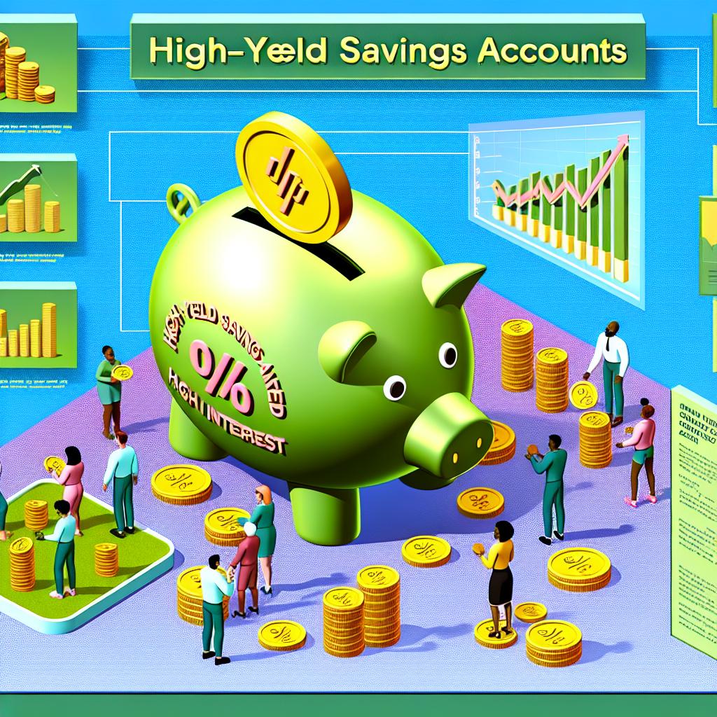 What are high-yield savings accounts and how do they work?