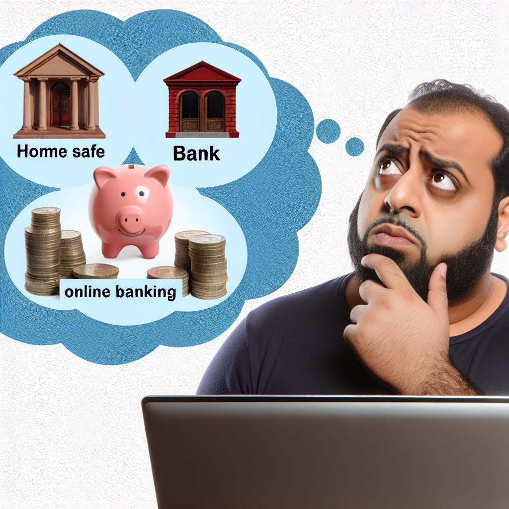 Where should I keep my savings for easy access?
