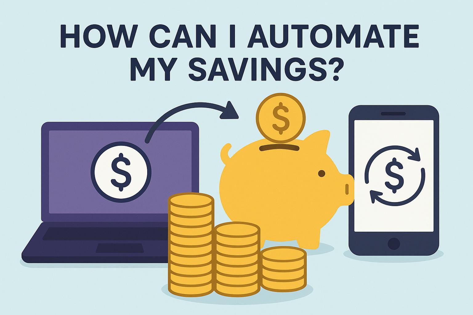 How can I automate my savings?