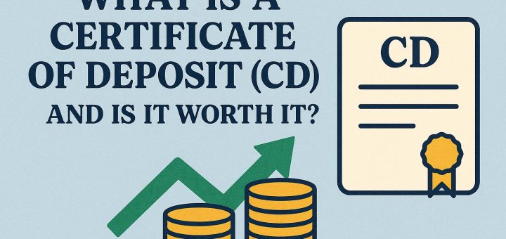 What is a certificate of deposit (CD) and is it worth it?