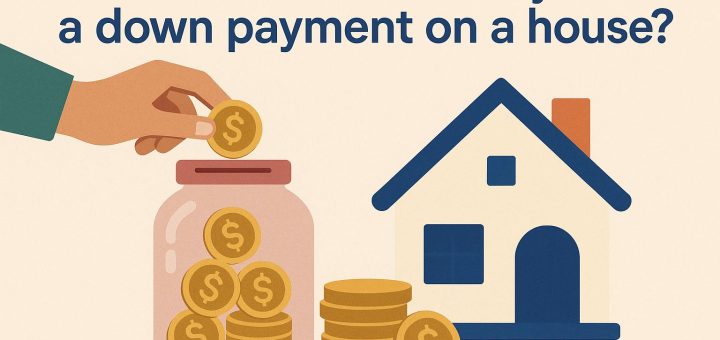 How do I save money for a down payment on a house?